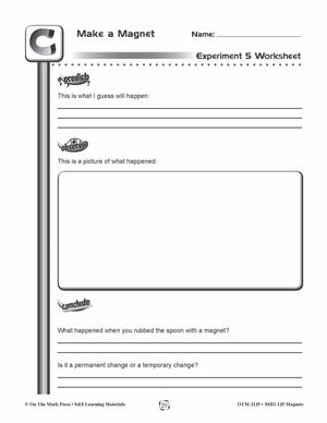 Temporary and Permanent Magnets Lesson Plan Grades 4-6