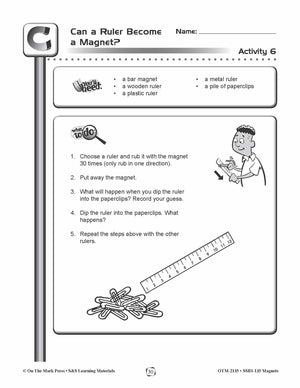 Temporary and Permanent Magnets Lesson Plan Grades 4-6