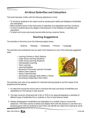 Butterflies and Caterpillars Grades 1-2 Lifecycle: Monarch Butterfly