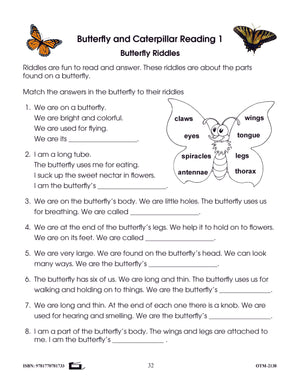 Butterflies and Caterpillars Grades 1-2 Lifecycle: Monarch Butterfly