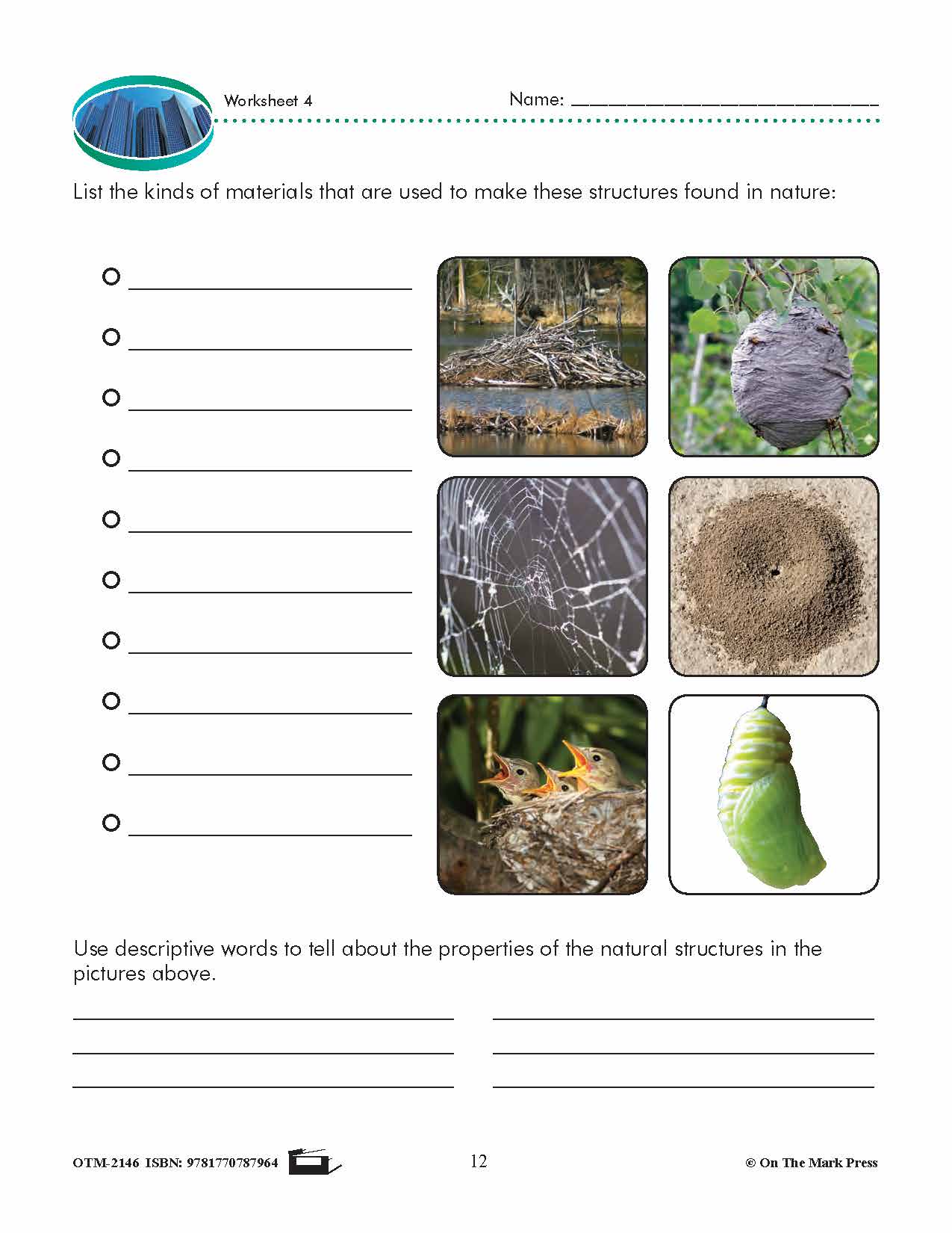 What's a Structure? Lesson Plan Grade 3