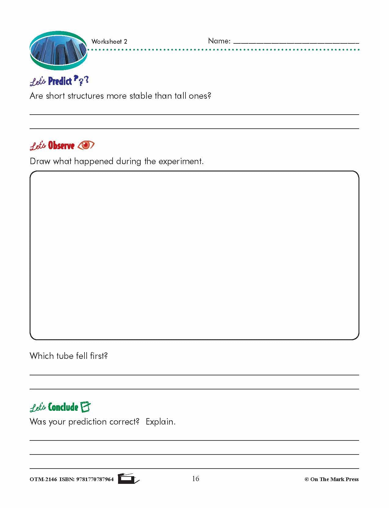 Stability of Structures Lesson Plan Grade 3
