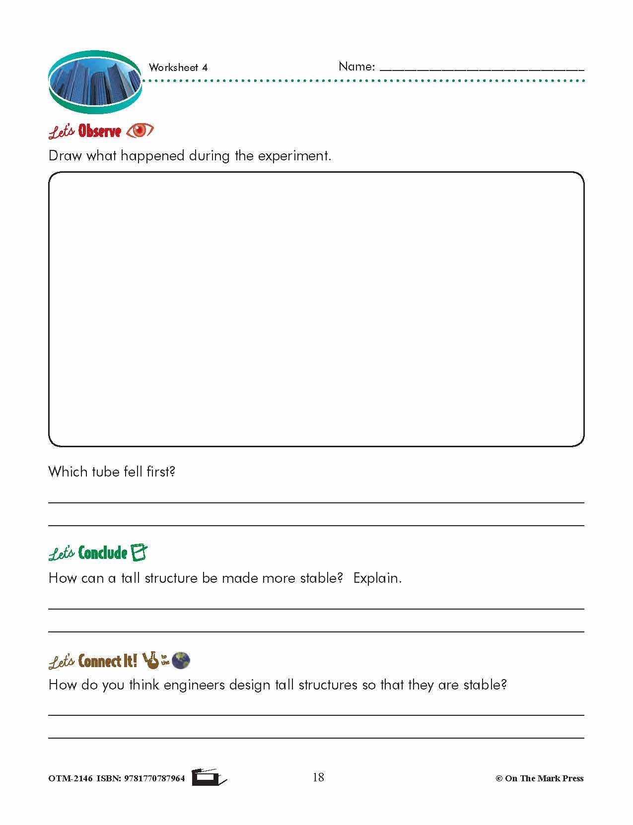 Stability of Structures Lesson Plan Grade 3