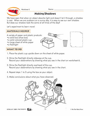 Casting Shadows Lesson Plan Grade 4