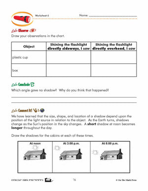 Casting Shadows Lesson Plan Grade 4