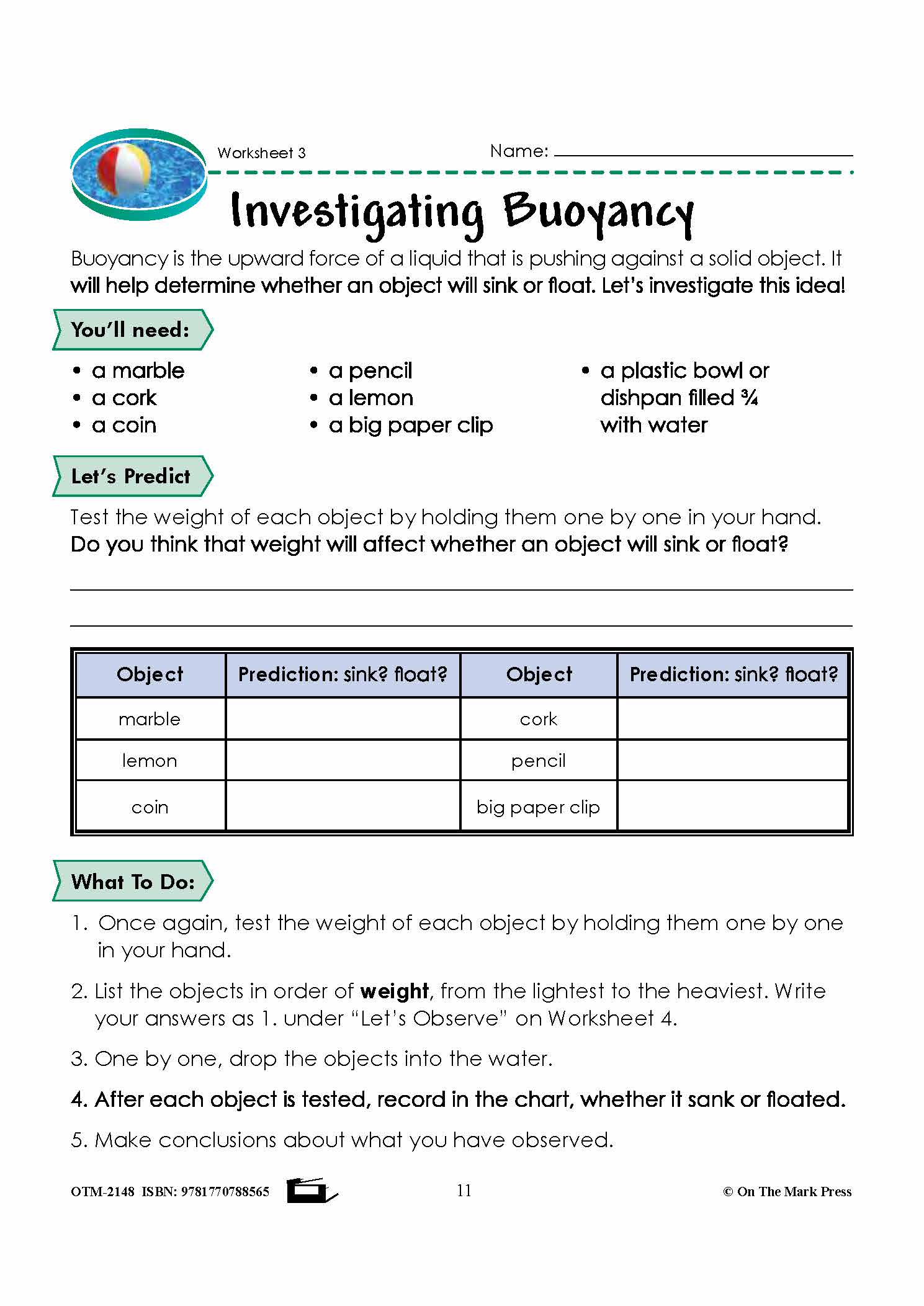 Properties of Matter Grade 5 Lesson with Experiments
