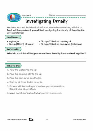 Properties of Matter Grade 5 Lesson with Experiments