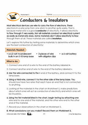 Electricity Grade 5 Lesson with Experiments