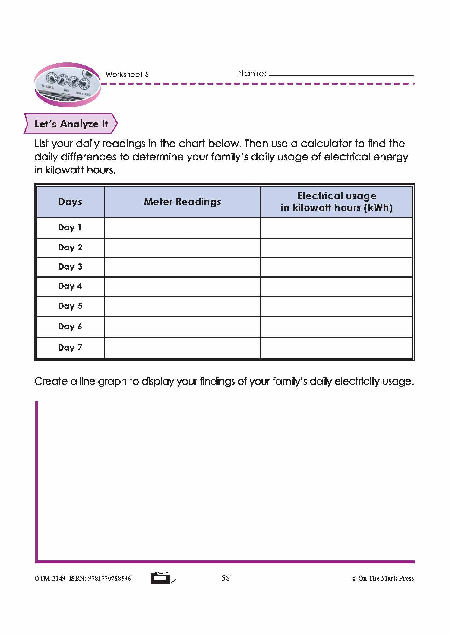 Electrical Usage Grade 6 Lesson with Experiments