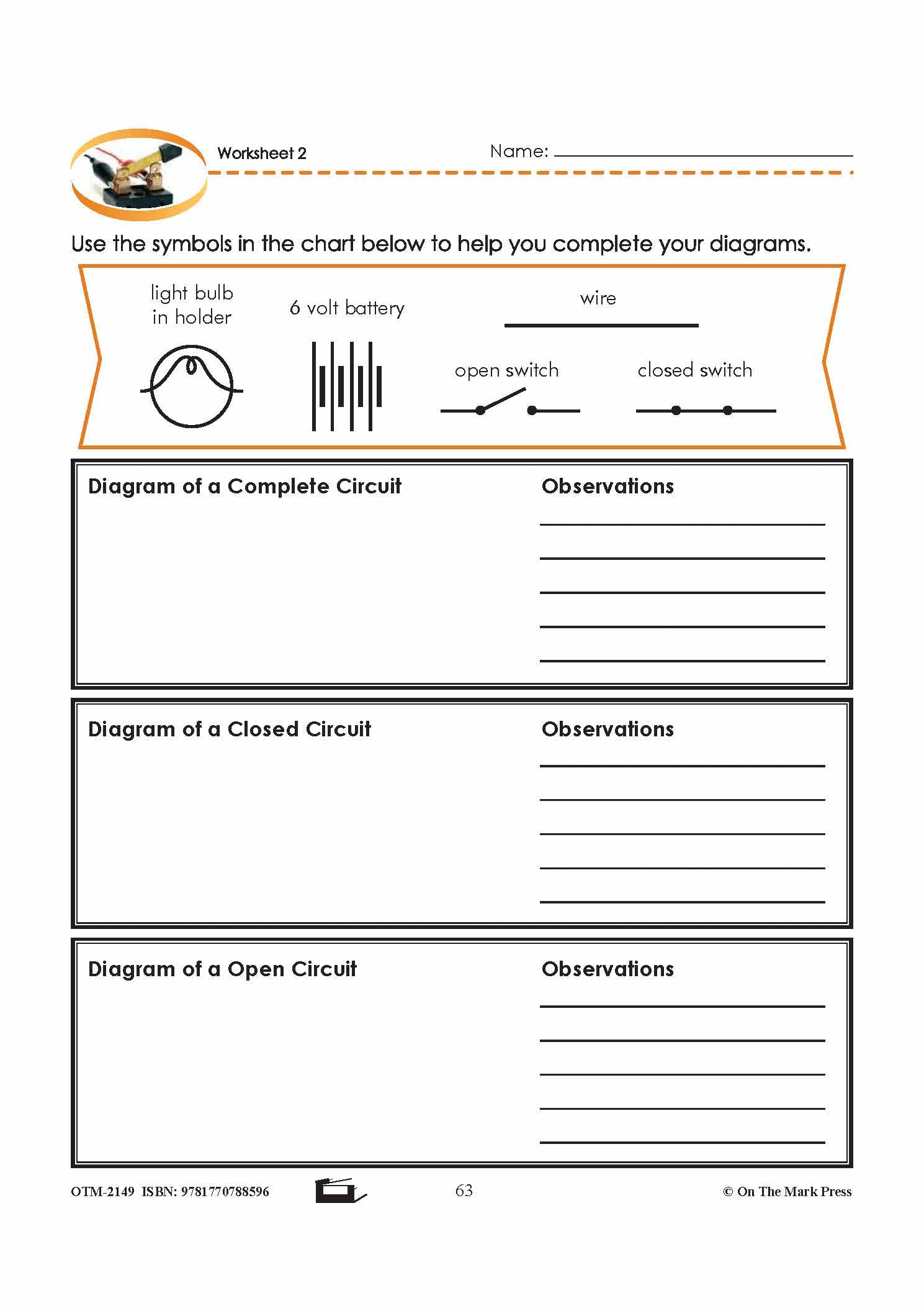Circuitry Grade 6 Lesson with Experiments