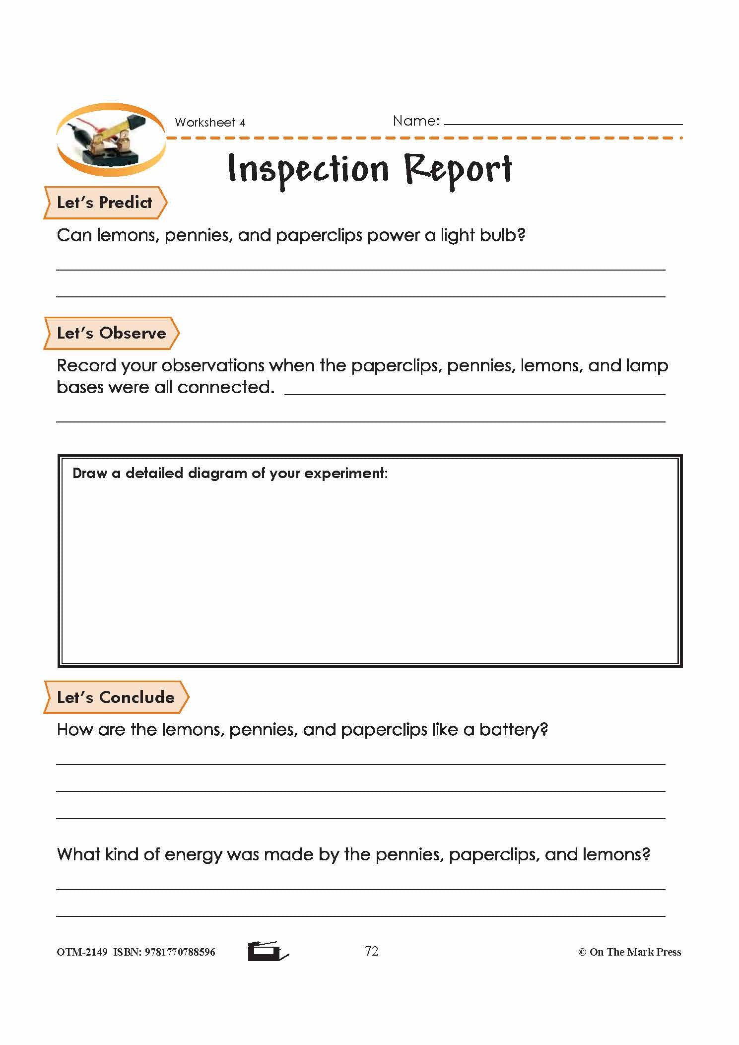 Electrical Current Grade 6 Lesson with Experiments