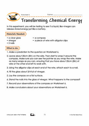 Electrical Current Grade 6 Lesson with Experiments