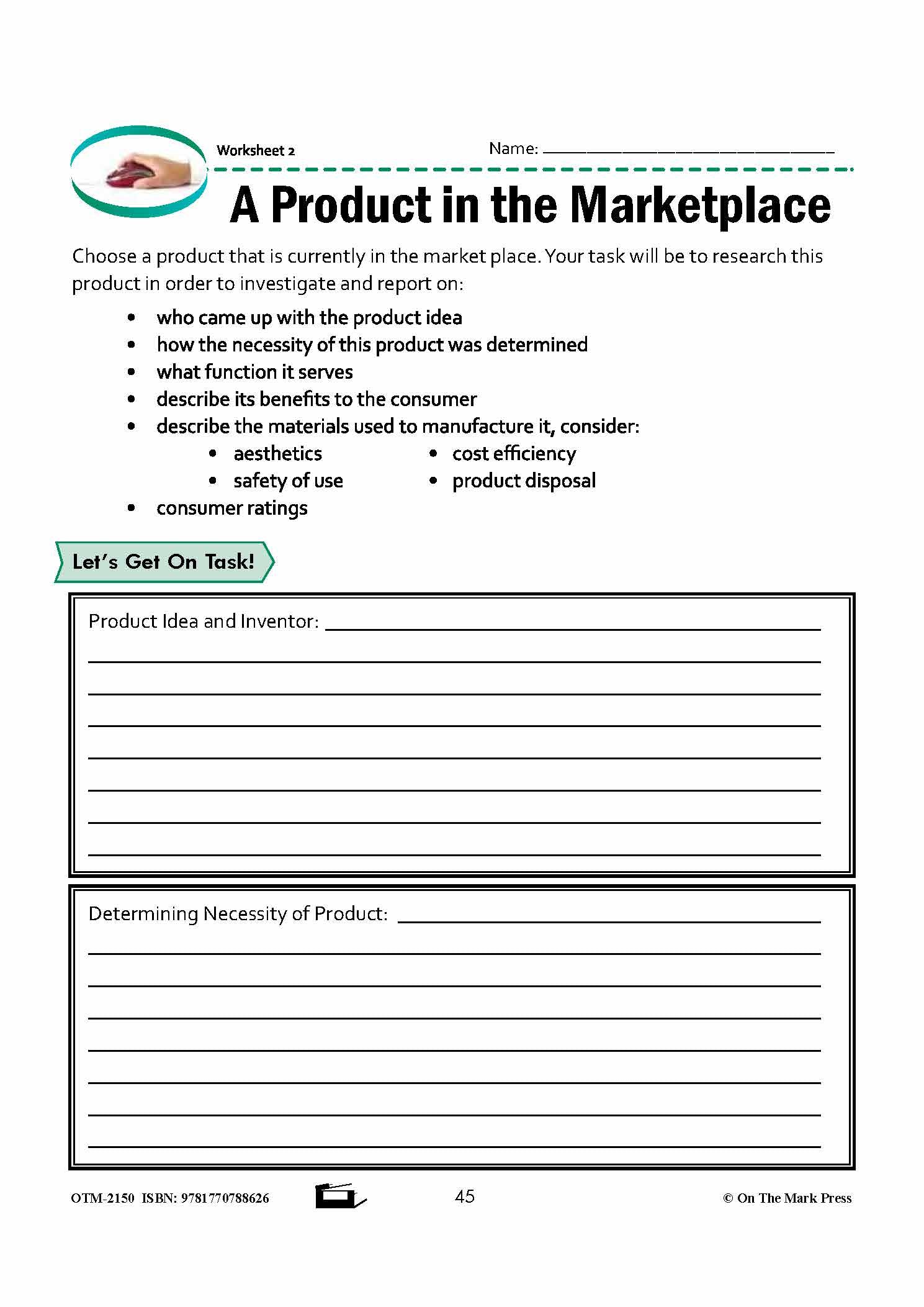 Design and Production Grade 7 Lesson with Experiments