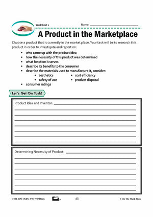Design and Production Grade 7 Lesson with Experiments
