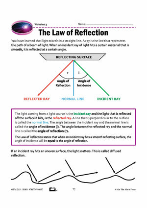 Behavior of Light Grade 8 Lesson with Experiments