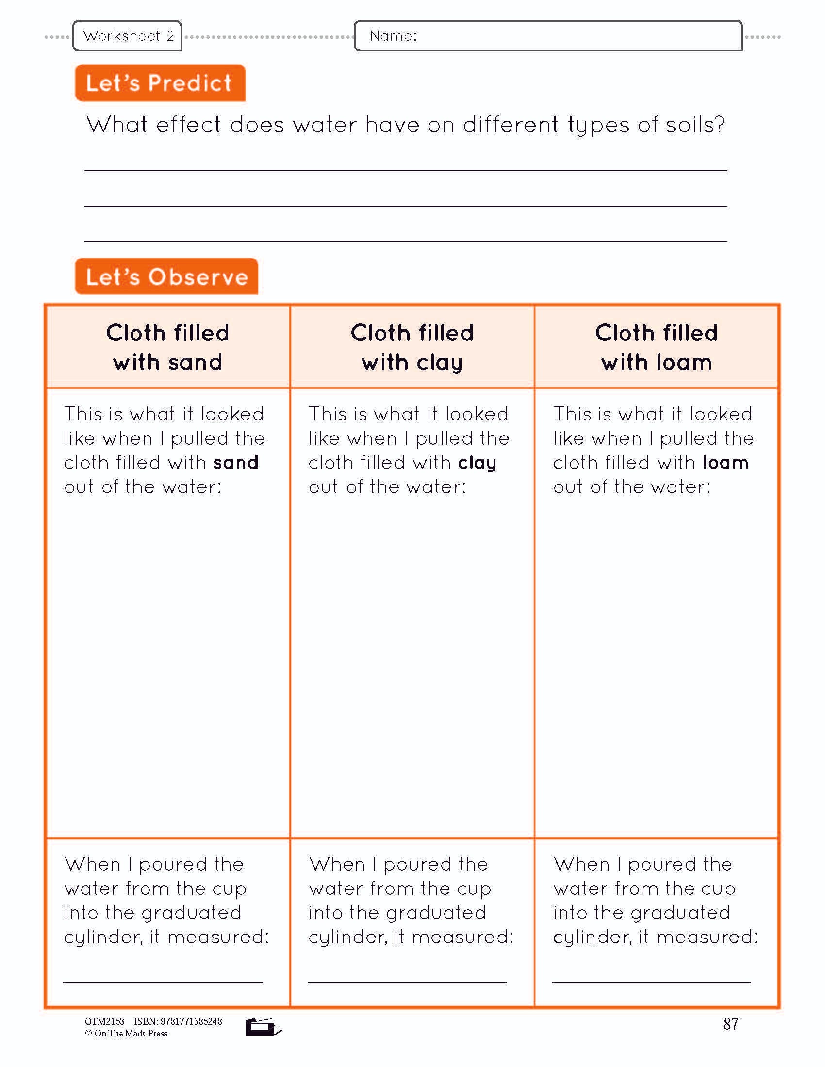 Erosion Lesson Plan Grade 2