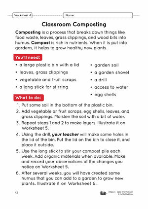 At Work in the Soil Lesson Plan Grade 3