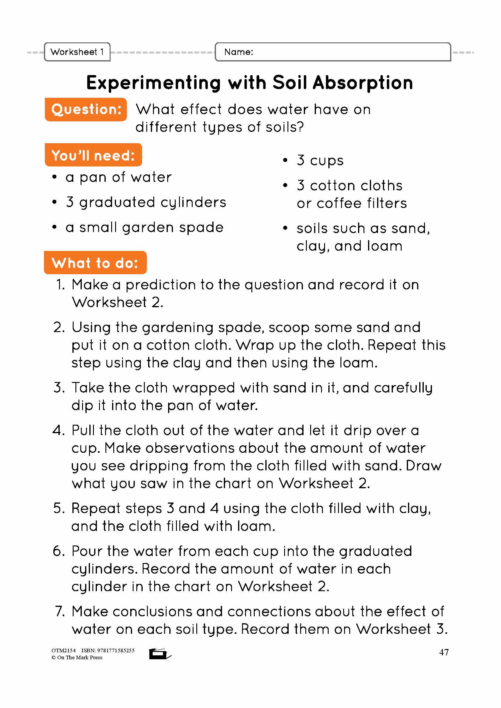 Erosion Lesson Plan Grade 3