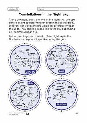 Constellations Lesson Plan Grade 3