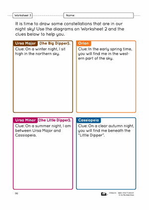 Constellations Lesson Plan Grade 3