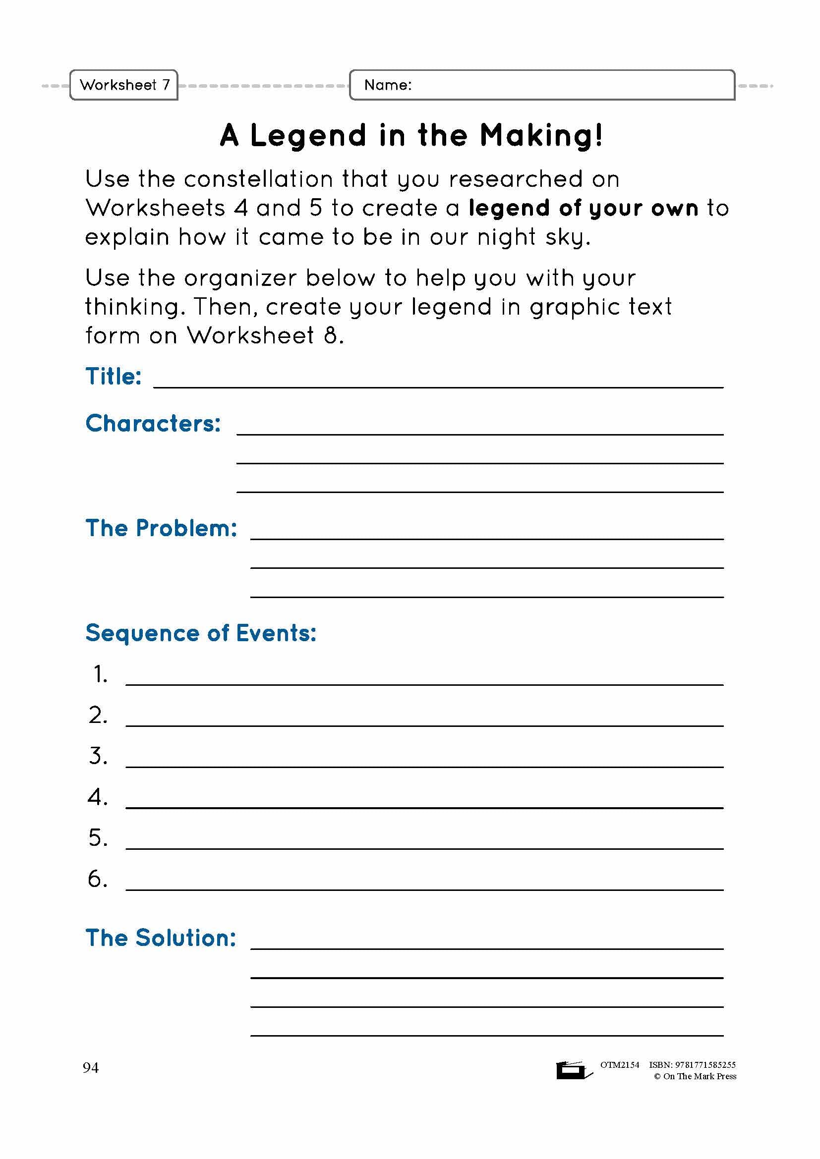 Constellations Lesson Plan Grade 3