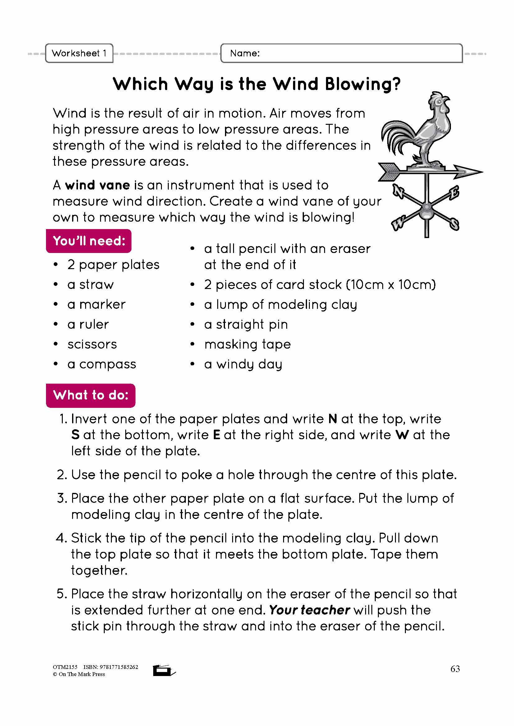Weather Instruments Grade 4 Lesson Plan