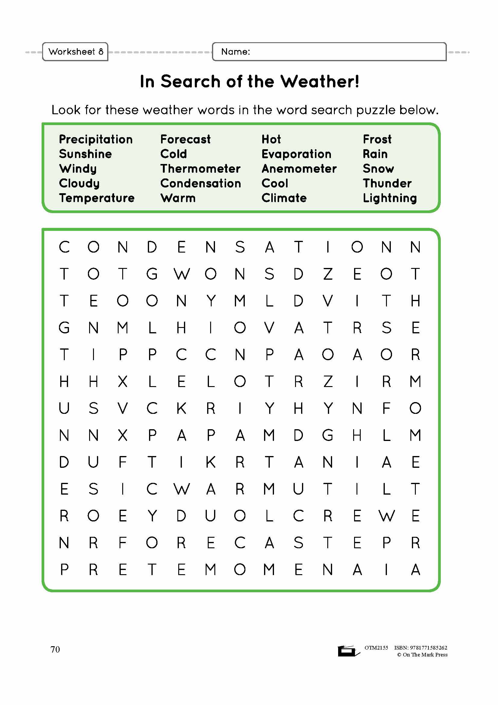 Weather Instruments Grade 4 Lesson Plan