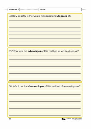 Managing Waste Grade 4 Lesson Plan - biodegradable and hazardous waste