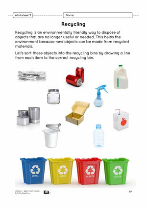 Reduce, Reuse, Recycle!  Grade 4 Lesson Plan