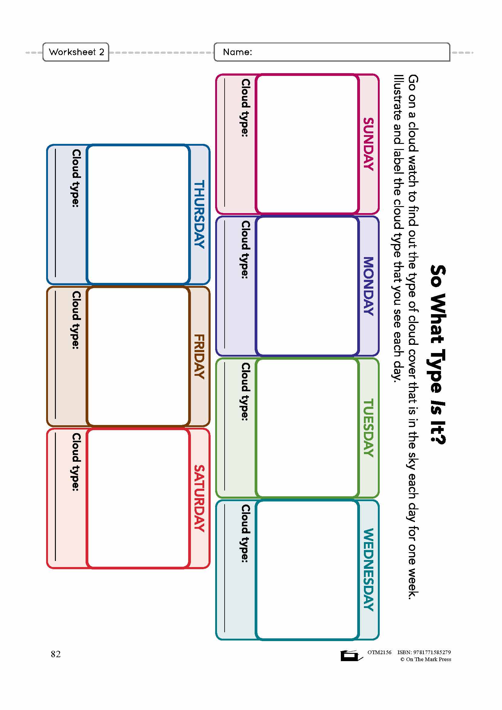 Cloud Formation Grade 5 Lesson Plan