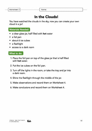 Cloud Formation Grade 5 Lesson Plan