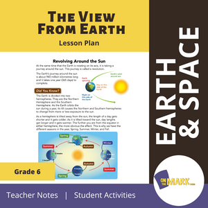 The View From Earth Grade 6 Lesson Plan