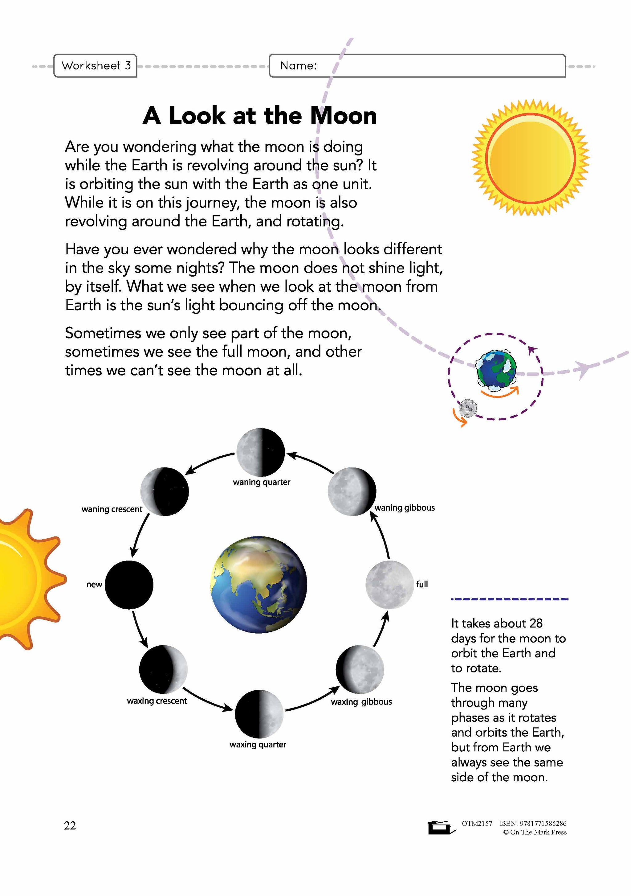 The View From Earth Grade 6 Lesson Plan