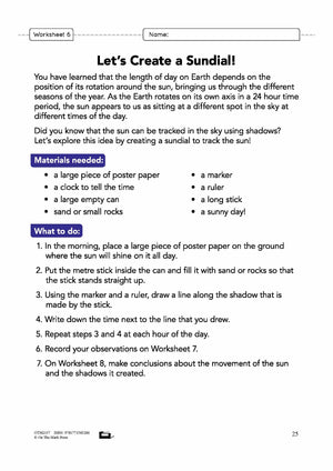 The View From Earth Grade 6 Lesson Plan