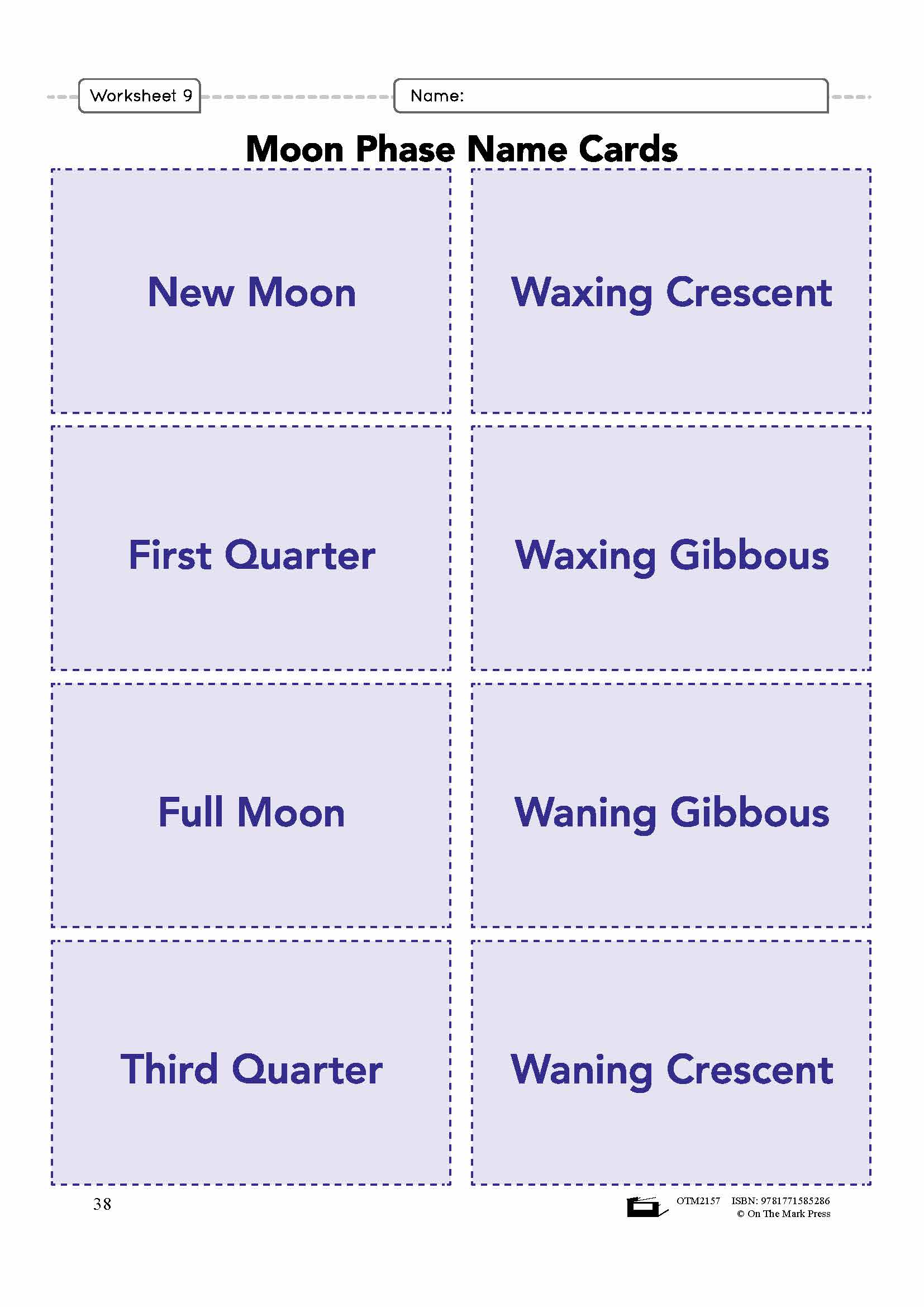 The Moon Grade 6 Lesson Plan