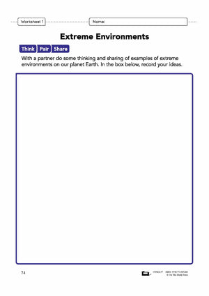 Going to Extreme Environments! Grade 6 Lesson Plan