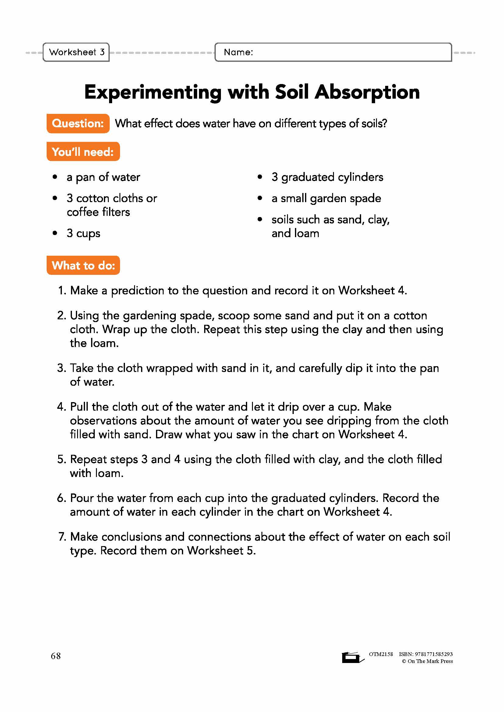 Erosion Grade 7 Lesson Plan