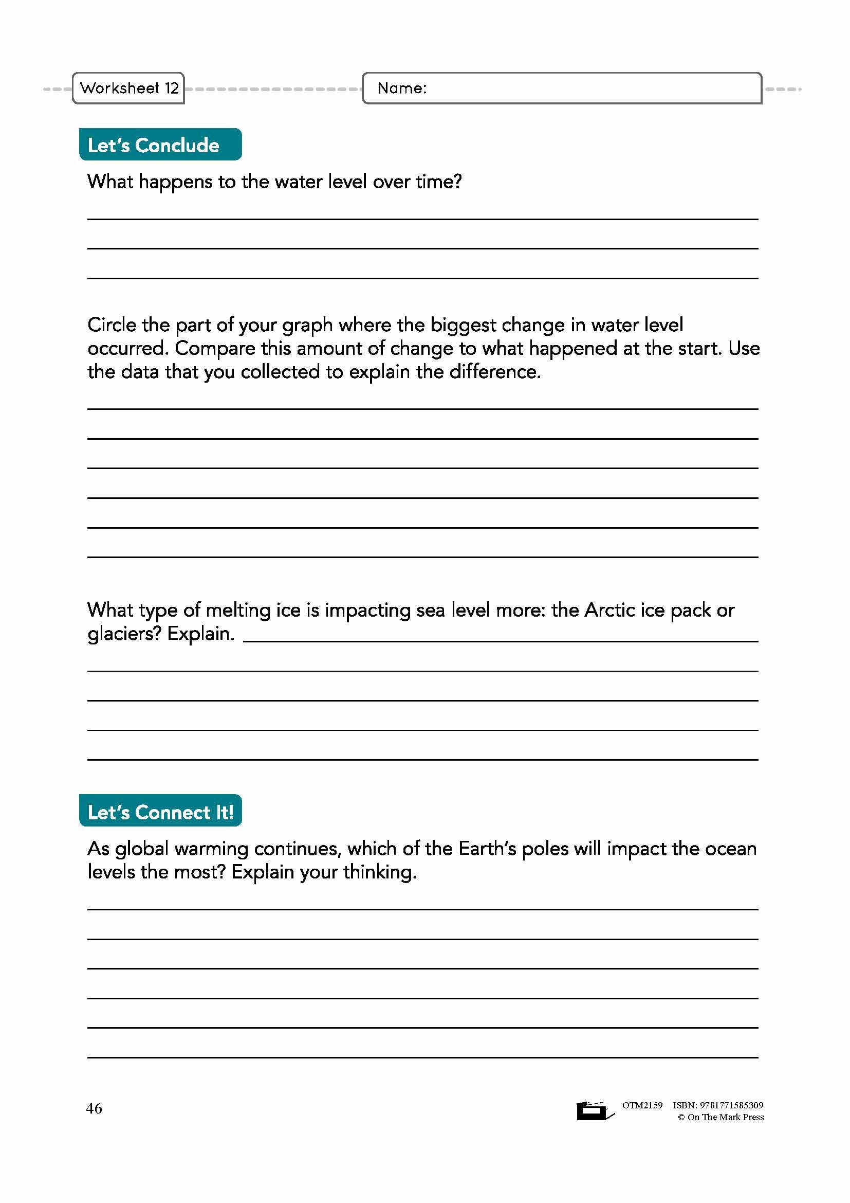 Effects on the Water  Grade 8 Lesson Plan