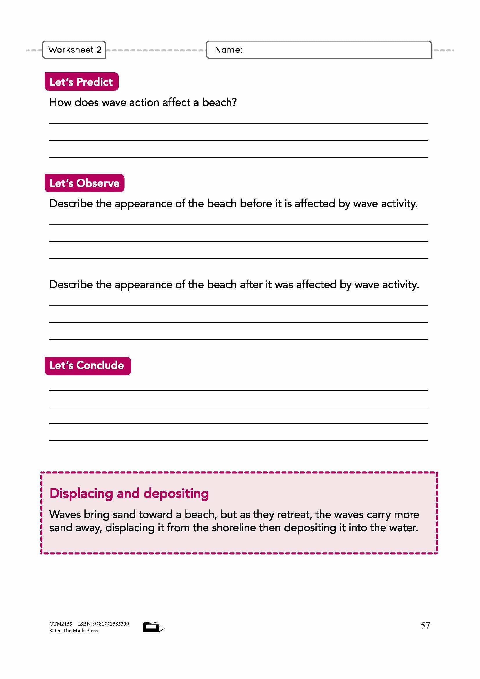 Erosion and Deposition Grade 8 Lesson Plan