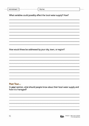 Your Water Supply Grade 8 Lesson Plan