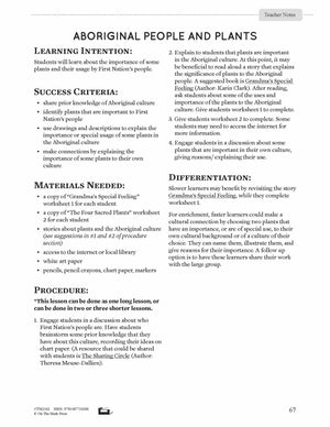 Aboriginal People and Plants Grade 3