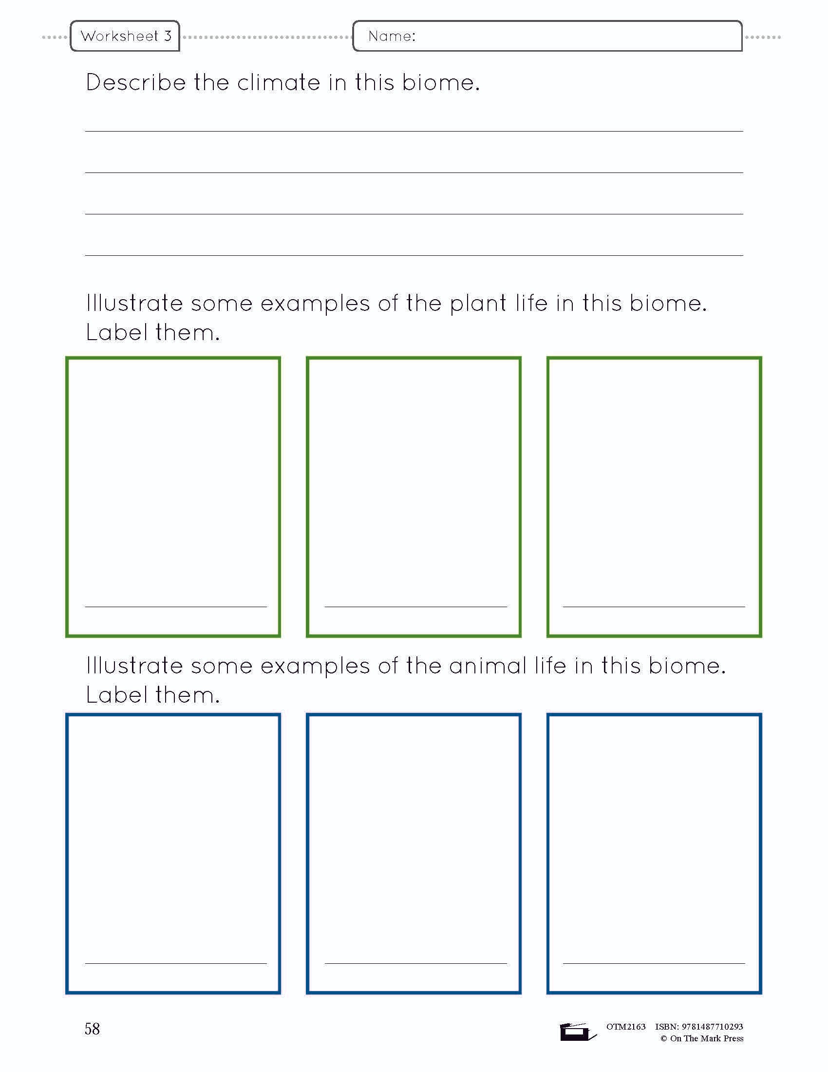 Balance in the Natural World Lesson Plan and Student Worksheets Grade 4
