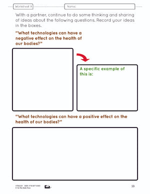 Body Systems Lesson & Worksheets e-Lesson Plan Grade 5