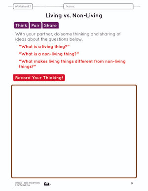 Defining Living Things e-Lesson Plan Grade 6