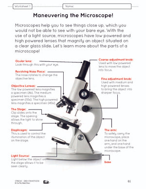 Microscopic Work Ge-Lesson Plan Grade 6