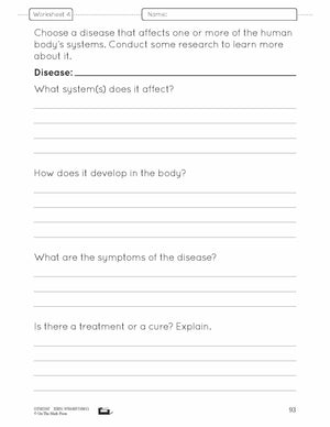 Body Systems at Work e-Lesson Plan Grade 8