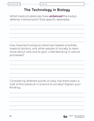 Body Systems at Work e-Lesson Plan Grade 8