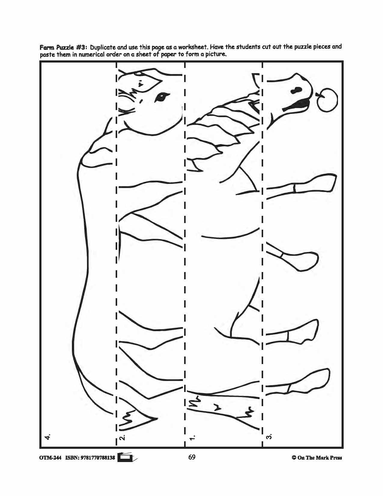 Farmyard Friends - Phonics & Puzzle Activities Prek-K