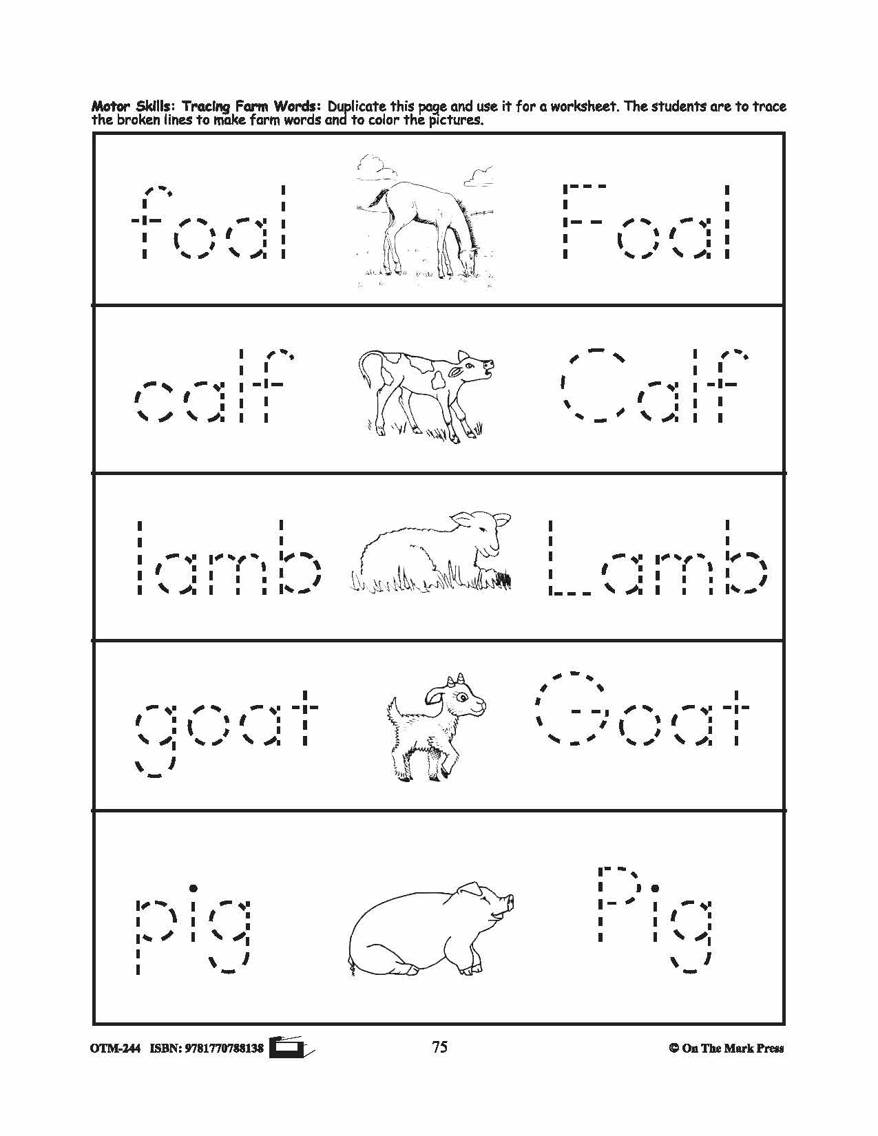Farmyard Friends - 8 Fun Activities Prek-K