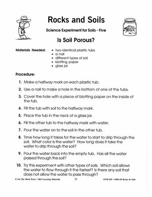 Soil Science Experiments Gr. 2-3